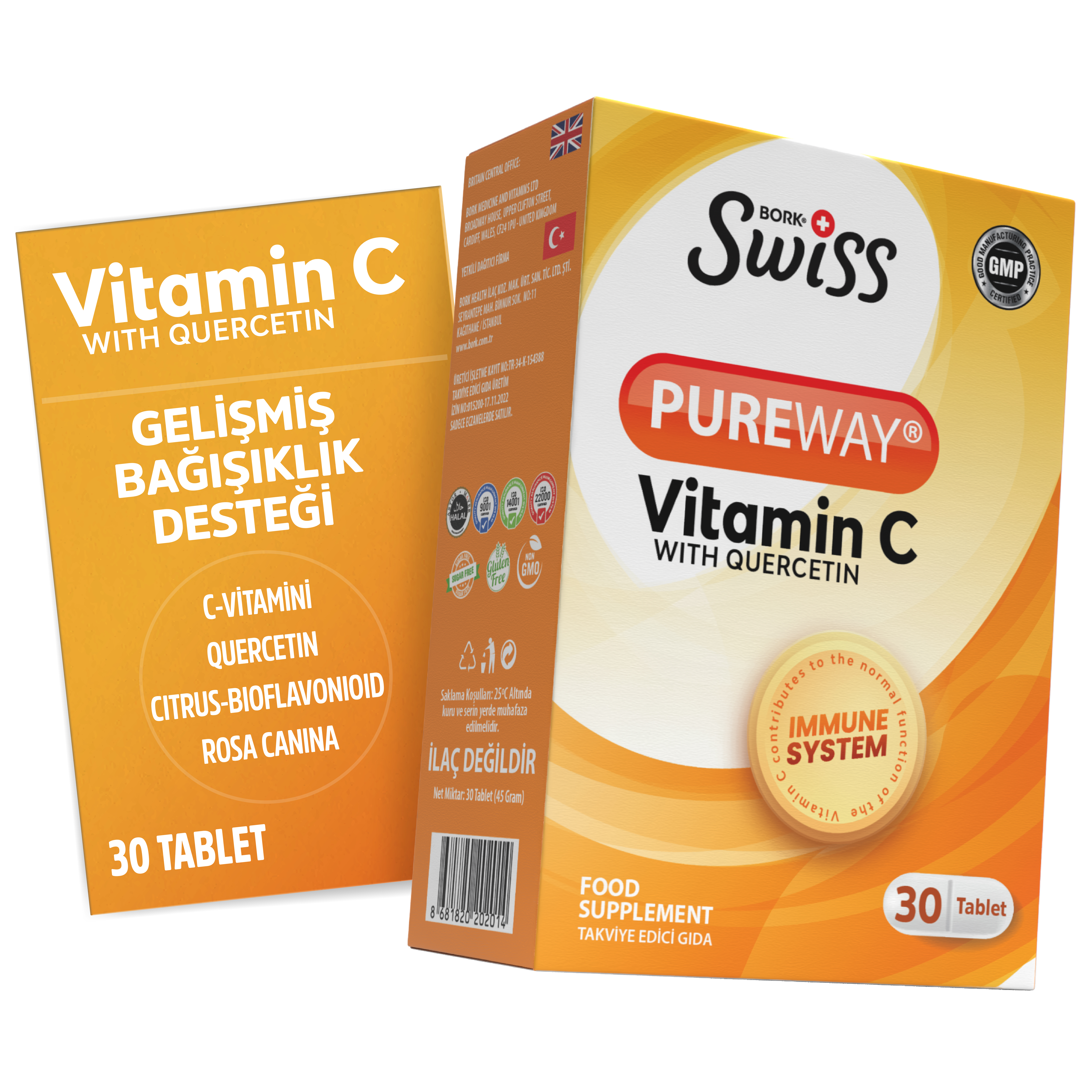 PureWay Vitamin C Quercetin 30 Tablet