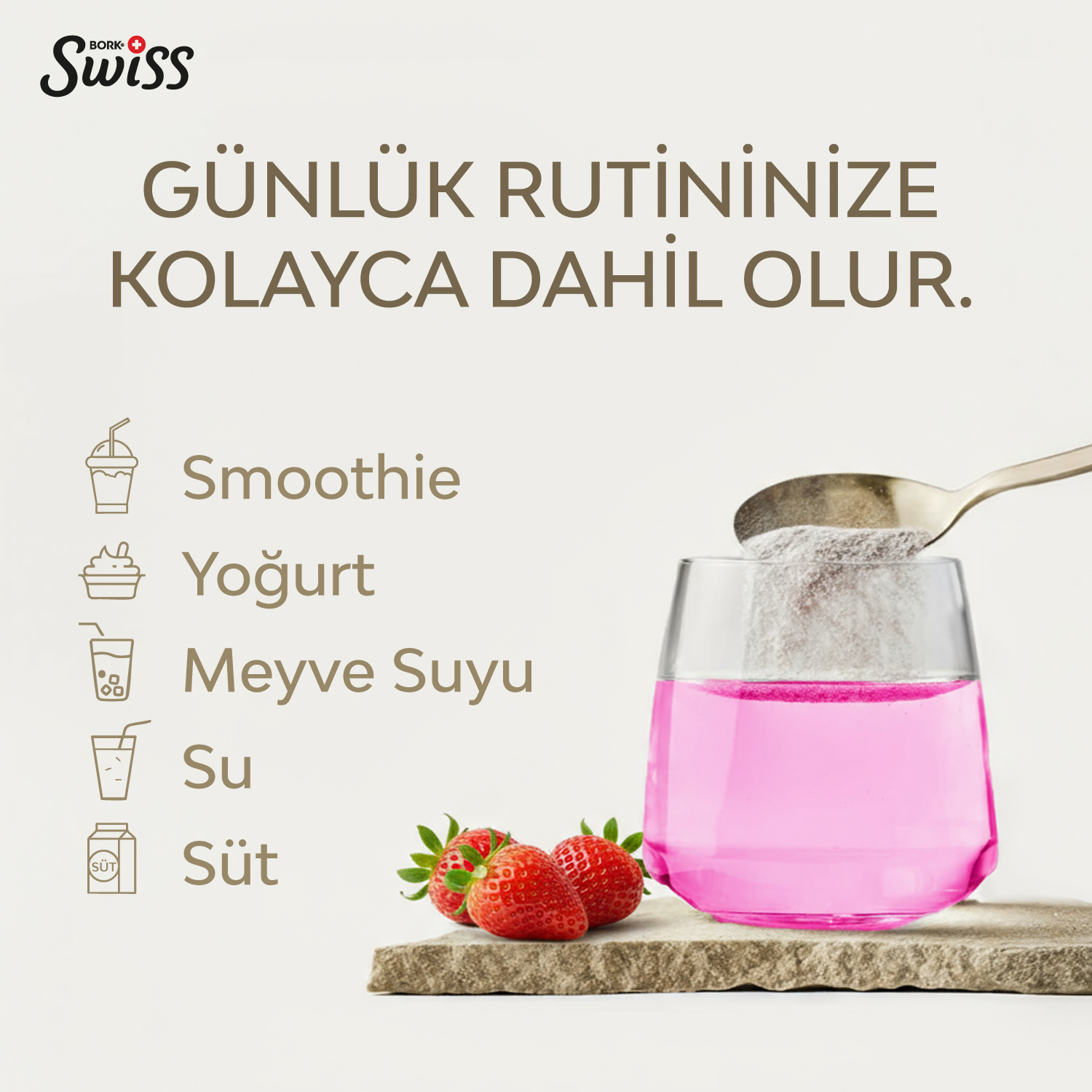 Multi Collagen 330 g Tip 1-2-3 Kolajen Hyaluronik Asit Vitaminli Toz Gıda Takviyesi