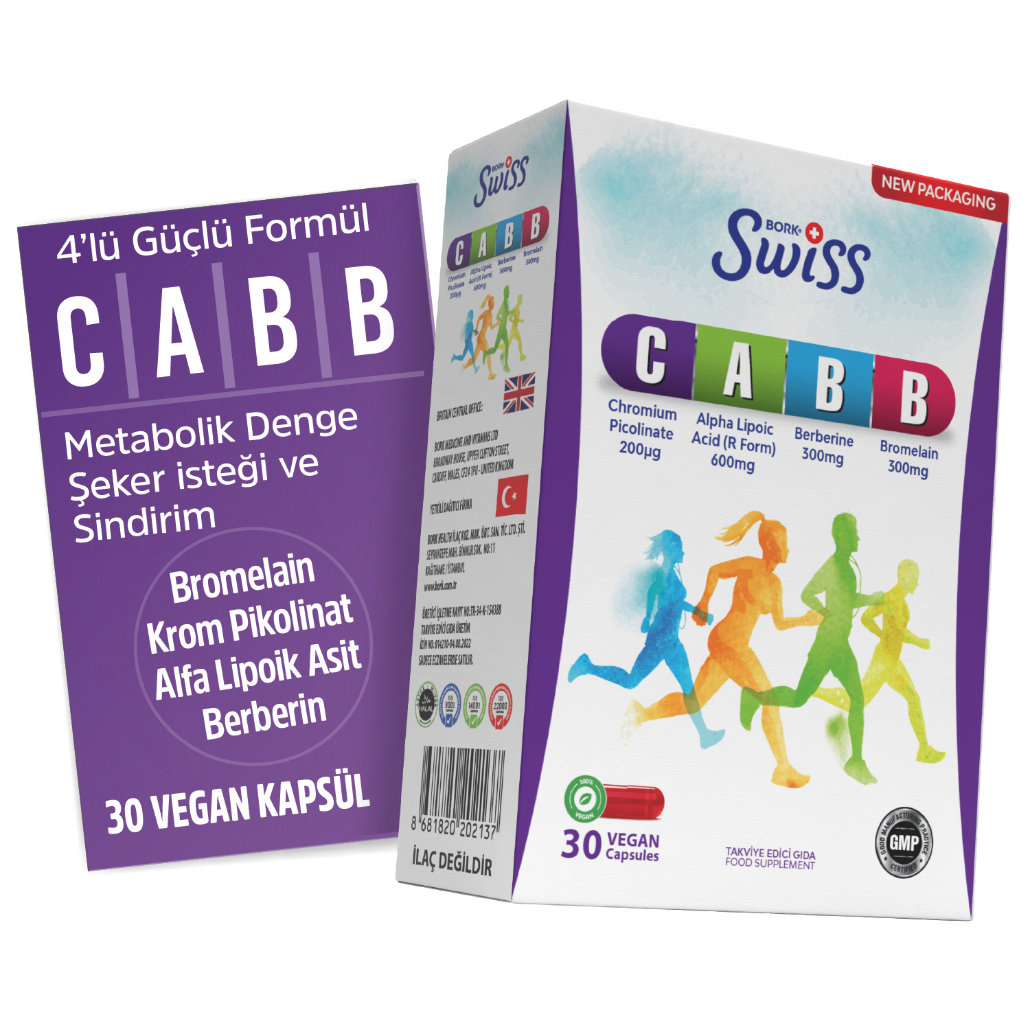 Cabb 30 Kapsül İştah Kesici Kan Ve Şeker Düzenleyici Ödem Sökücü
