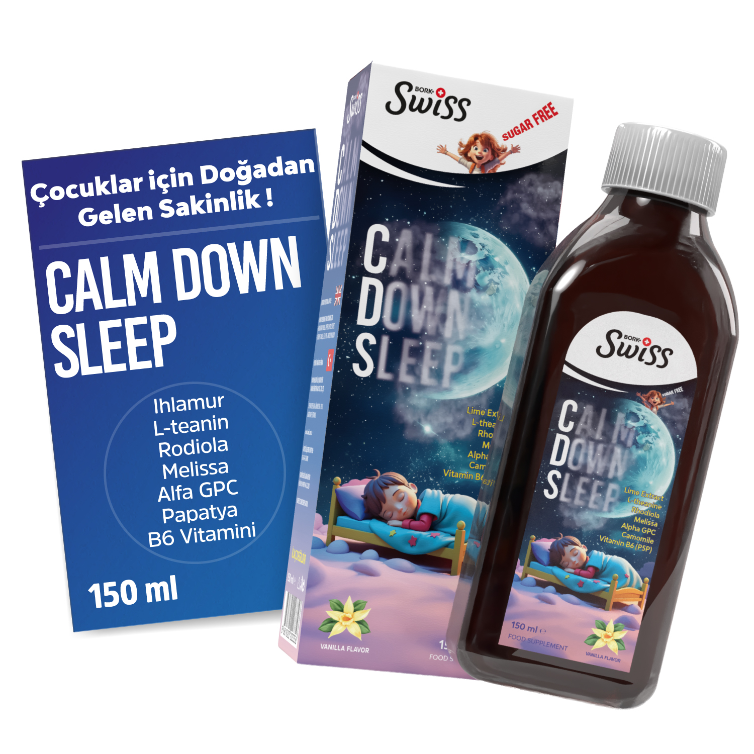 Calm Down Sleep Çocuk Şurubu 150 ml