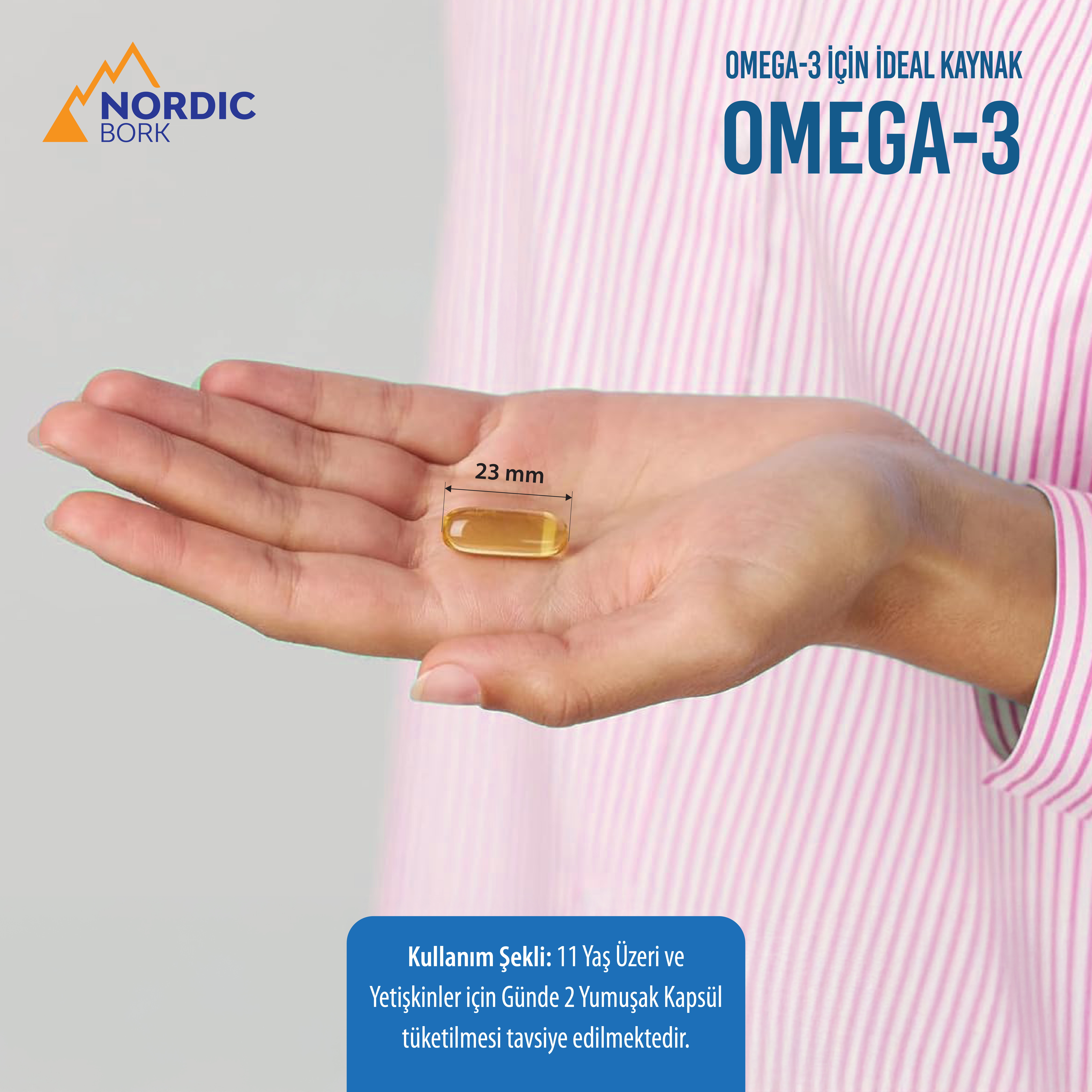 Omega-3 30 Softjel Yüksek Emilimli Balık Yağı EPA & DHA