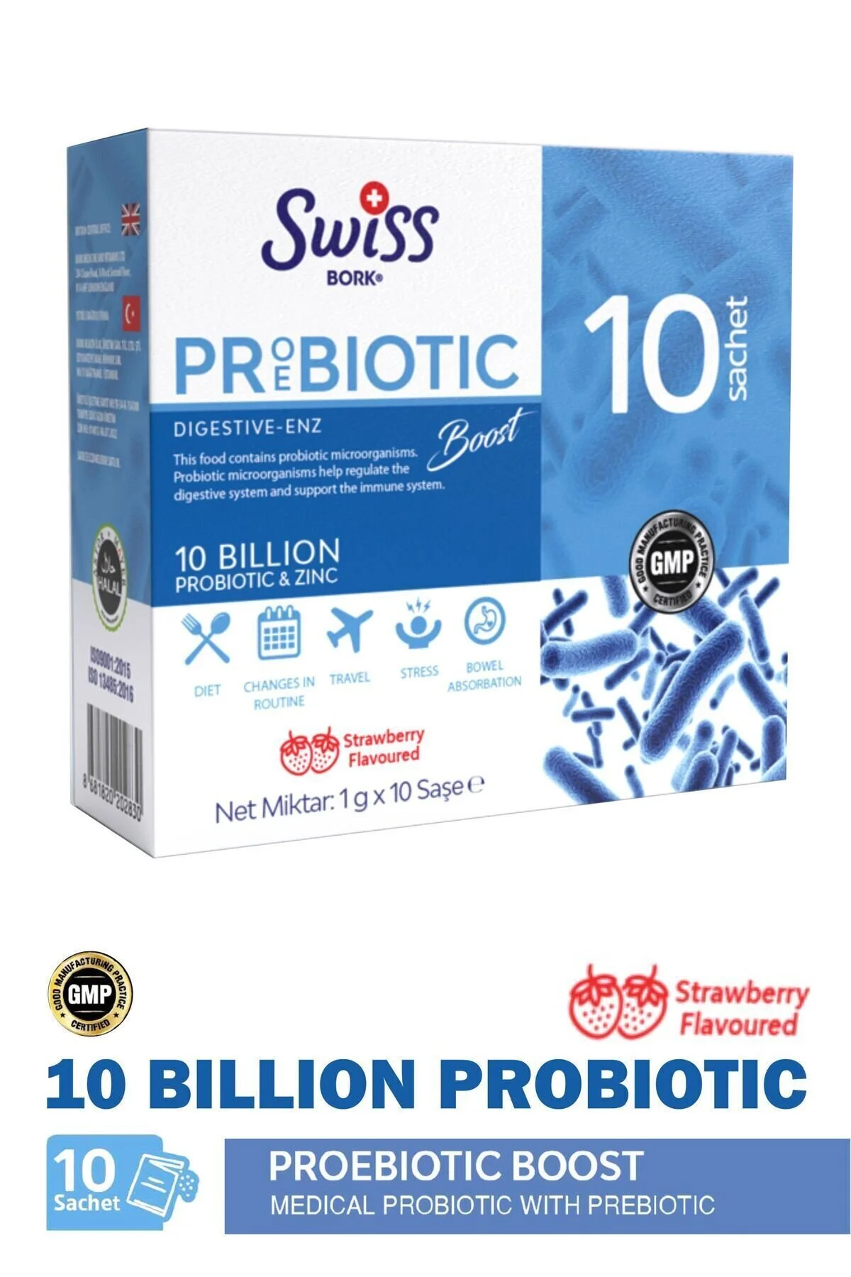 Probiyotik Saşe ile Günlük Sindirim ve Bağışıklık Desteği