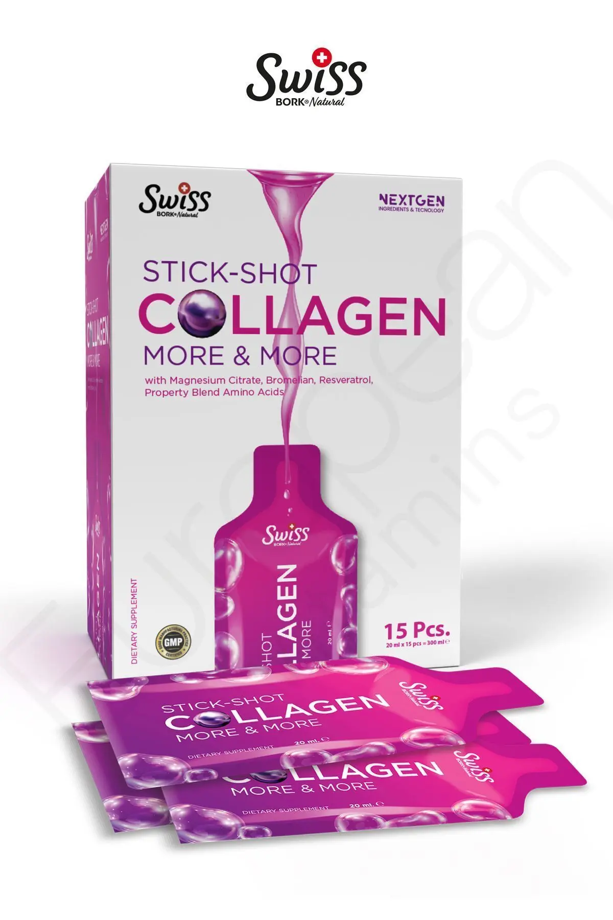 Collagen Beauty Stick Shot Bromelain Hyaluronicacid Biotin Magnezyum