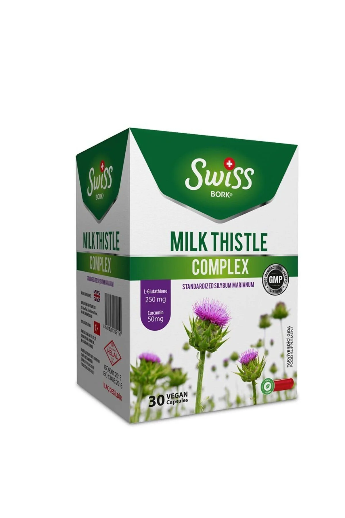 Milk Thistle Complex 30 Kapsül Karaciğer Destek Antioksidan